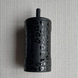BRUMATE mini tumbler with straw in Onyx Leopard